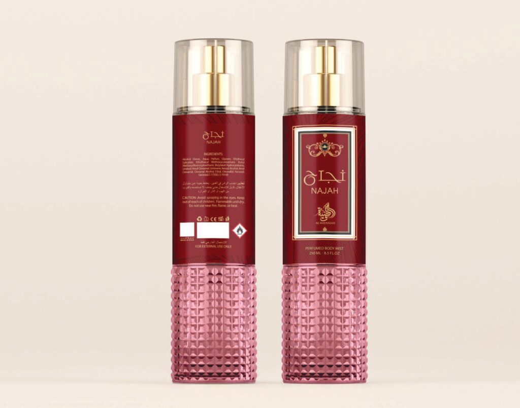 Al Wataniah Perfumed Body Mist 250ml - Najah mgiełka do ciała
