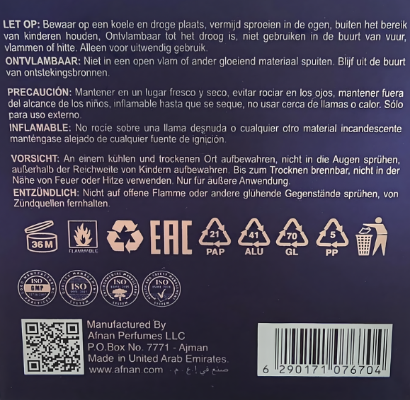 Afnan Rare Reef  EDP 100 ml woda perfumowana unisex