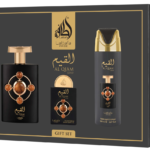 Lattafa Al Qiam Gold GIFTSET  100ML+20ML+DEO 200ML zestaw prezentowy unisex