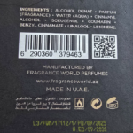 FRENCH AVENUE ZENITH NOIRE EDP M 100ML woda perfumowana męska
