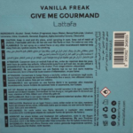 LATTAFA GIVE ME GOURMAND  VANILLA FREAK EDP 75ML woda perfumowana unisex