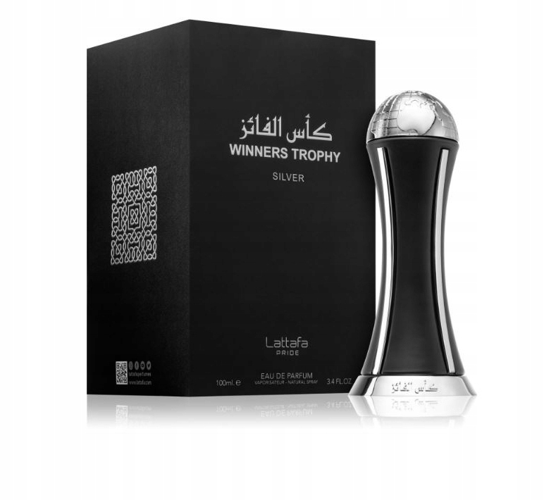LATTAFA Winners Trophy Silver 100ml EDP Spray woda perfumowana męska