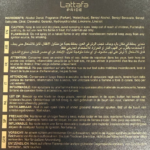 LATTAFA Niche Emarati PURE CRYSTAL EDP 100ML woda perfumowana unisex