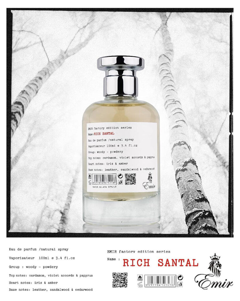 PARIS CORNER Emir Factory Edition Rich Santal 100 ml woda perfumowana unisex