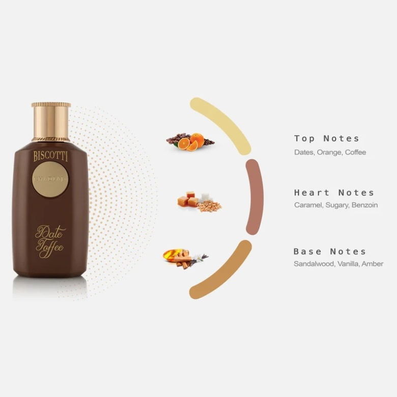 KHADLAJ BISCOTTI DATE TOFFEE EDP U 100ML