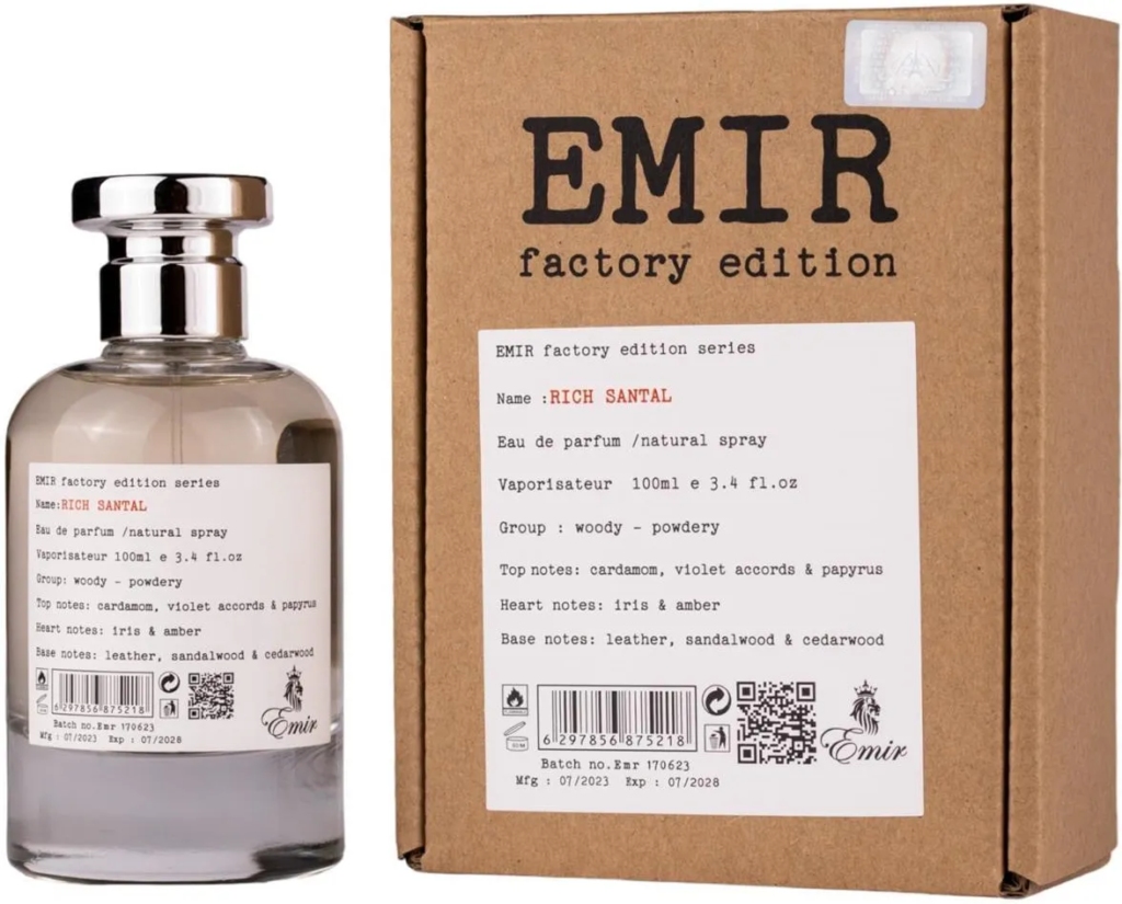 PARIS CORNER Emir Factory Edition Rich Santal 100 ml woda perfumowana unisex