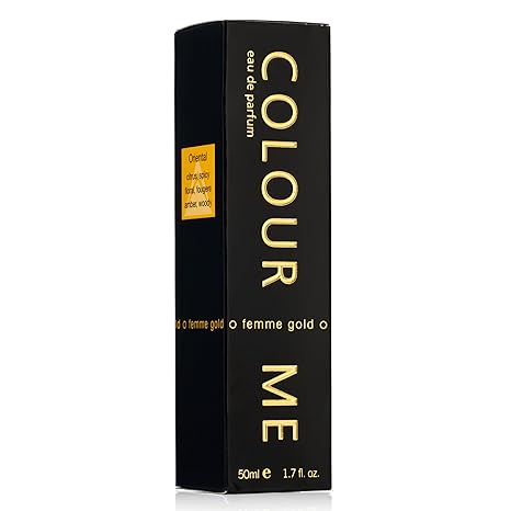COLOUR ME 50ml EDP FEMME GOLD woda perfumowana damska