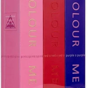 COLOUR ME TRIPLE PACK COLOUR ME (RED/PINK/PURPLE) 50 ML EDP woda perfumowana damska