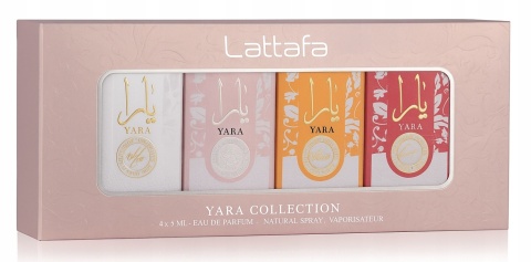 Lattafa Yara Mini Collection 4x5ml - Zestaw prezentowy mini perfum