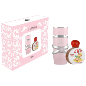 Zestaw Lattafa Yara 100 ml woda perfumowana damska plus Lattafa Happy Time 75 ml