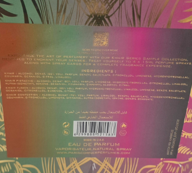 Khair Paris Corner Discover Set 4 × 15 ml TYLKO HEBE