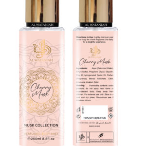 Al Wataniah Perfumed Body Mist 250ml - Cherry Musk mgiełka do ciała