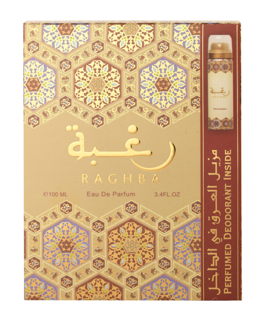 LATTAFA Raghba 100ml EDP + DEO woda perfumowana damska