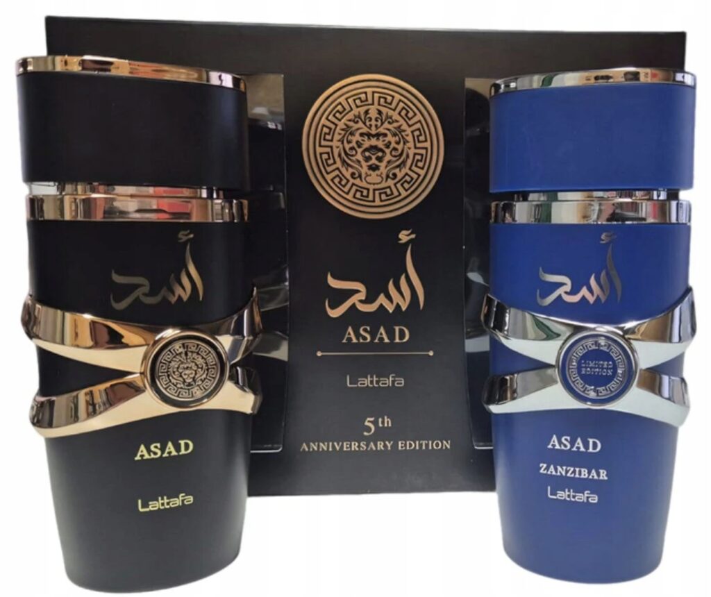 LATTAFA Anniversary Edition Asad & Asad Zanzibar EDP 2x100ml
