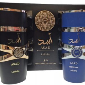 LATTAFA Anniversary Edition Asad & Asad Zanzibar EDP 2x100ml