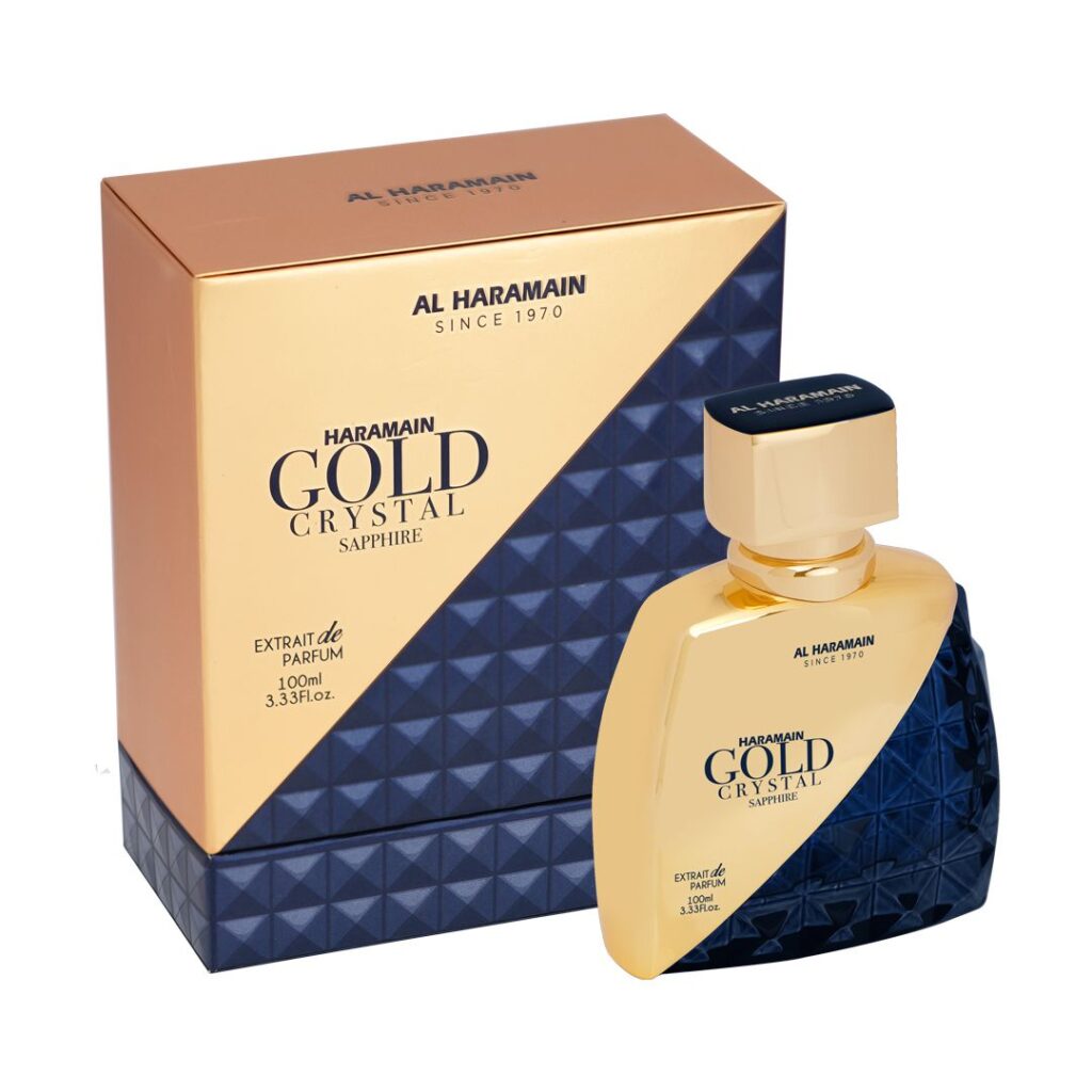 AL HARAMAIN Gold Crystal Sapphire Extrait 100 ml woda perfumowana unisex