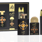 Lattafa Al Qiam Gold GIFTSET  100ML+20ML+DEO 200ML zestaw prezentowy unisex