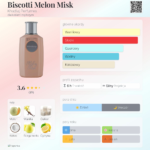 KHADLAJ BISCOTTI MELON  MISK EDP W 100ML