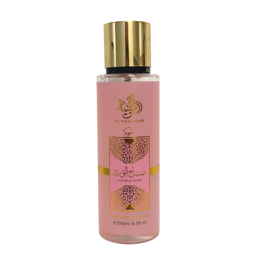 AL WATANIAH SABAH AL WARD SUGAR BODY MIST 250ML mgiełka do ciała