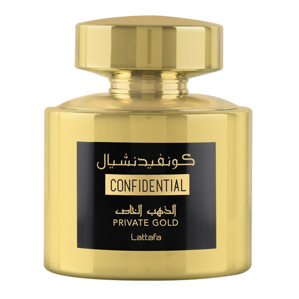 LATTAFA Confidential Private Gold 100ml EDP Spray woda perfumowana damska