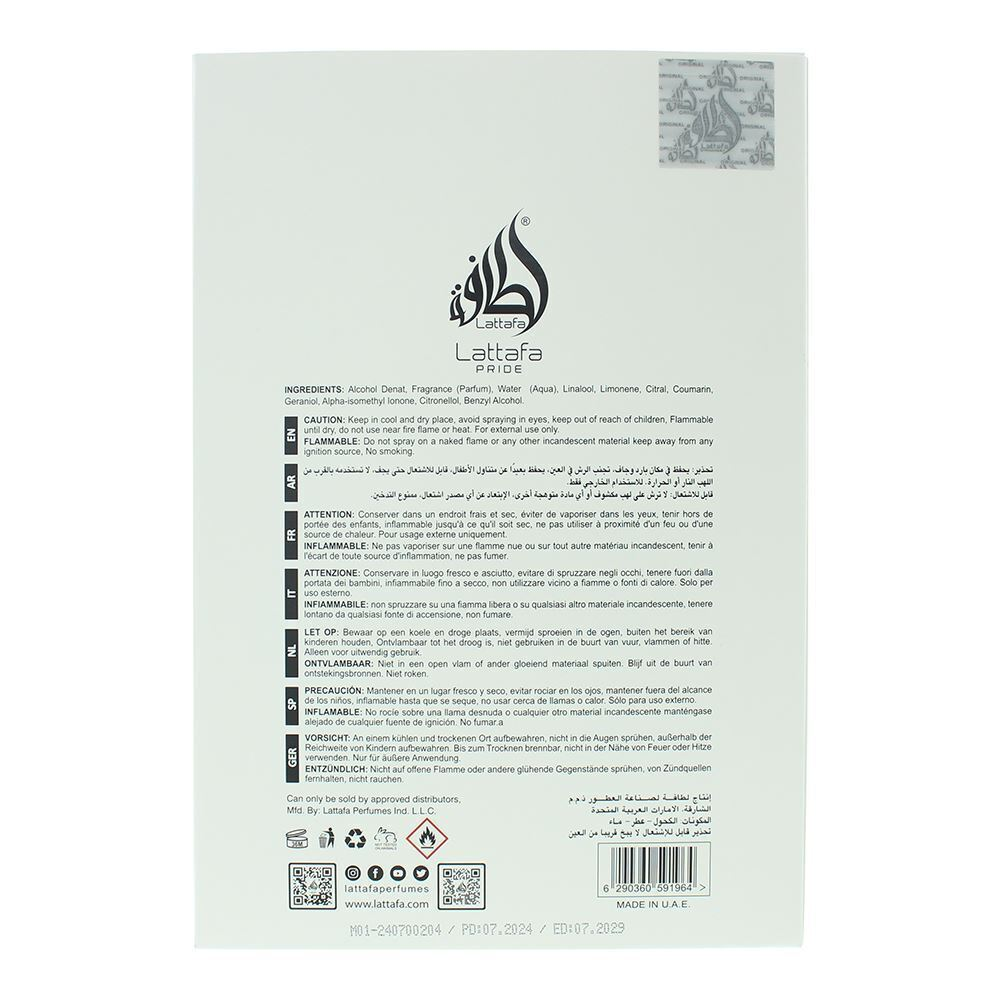 Lattafa Pride Art of Arabia II 100ml EDP woda perfumowana unisex