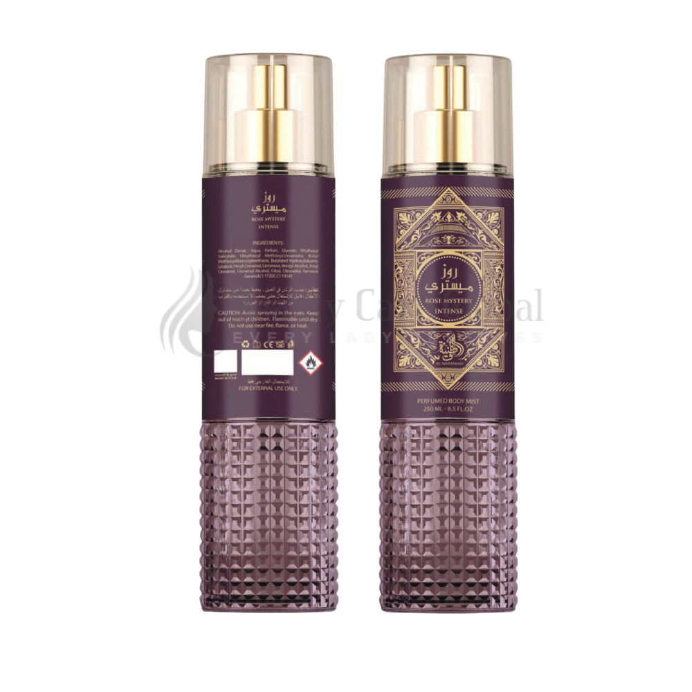 Al Wataniah Perfumed Body Mist 250ml - Rose Mystery Intense mgiełka do ciała