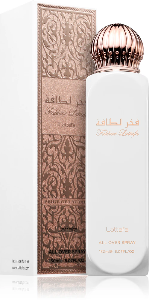 Lattafa Fakhar EDP 150ML all over spray spray do ciała damski