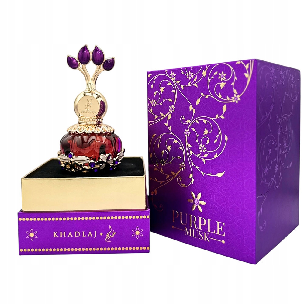 Khadlaj Malika Purple Musk CPO 20 ml perfumy w olejku damskie