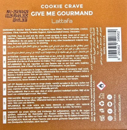 LATTAFA GIVE ME GOURMAND COOKIE CRAVE EDP 75ML woda perfumowana unisex