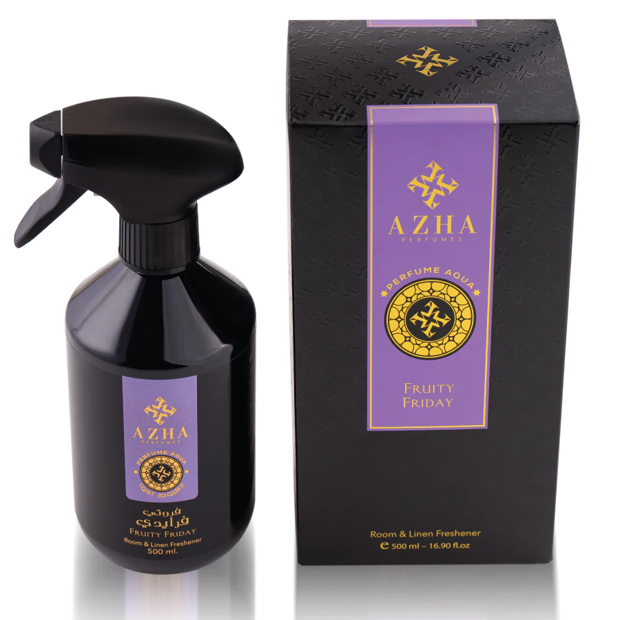 AZHA FRUITY FRIDAY ROOM & LINEN FRESHENER 500ML