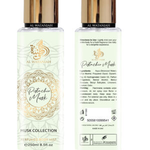 Al Wataniah Perfumed Body Mist 250ml - Pistachio Musk mgiełka do ciała