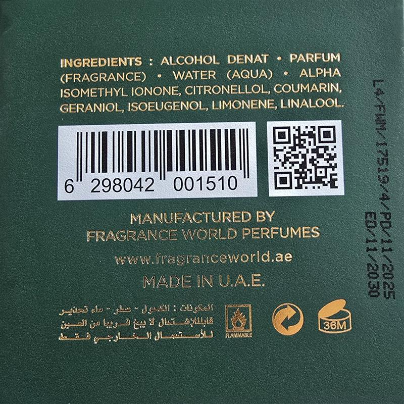 FRENCH AVENUE ZENITH SANTAL EDP U 100ML woda perfumowana unisex