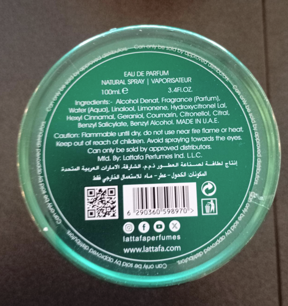 LATTAFA Mayar Natural Intense 100ml EDP Spray woda perfumowana damska