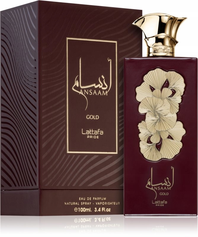 LATTAFA Ansaam Gold 100ml EDP Spray woda perfumowana damska