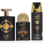 Lattafa Al Qiam Gold GIFTSET  100ML+20ML+DEO 200ML zestaw prezentowy unisex