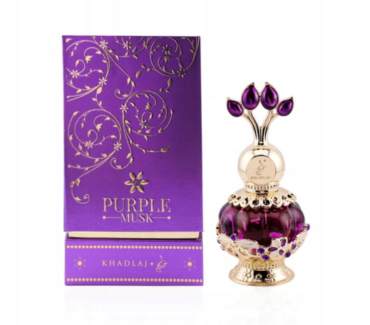 Khadlaj Malika Purple Musk CPO 20 ml perfumy w olejku damskie