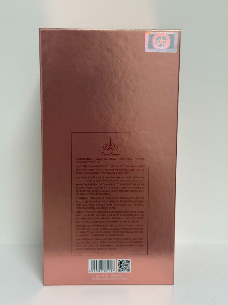 Paris Corner Zahri Amara 100ml woda perfumowana unisex