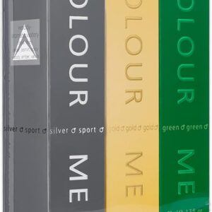 COLOUR ME 50ml Triple Packs HOMME SILVER SPORT /GOLD/GREEN woda perfumowana męska