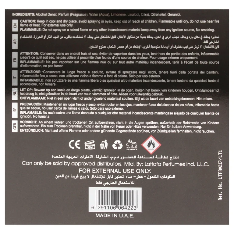 LATTAFA Sheikh Al Shuyukh Marakaz 100ml EDP woda perfumowana męska