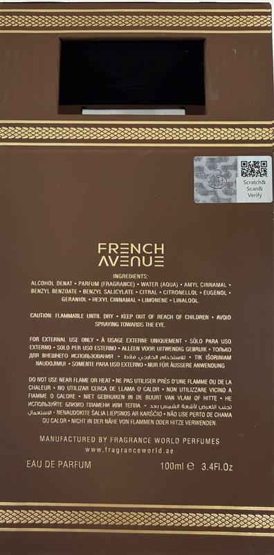 FRENCH AVENUE MYTHICAL GRYPHON EDP M 100ML woda perfumowana męska