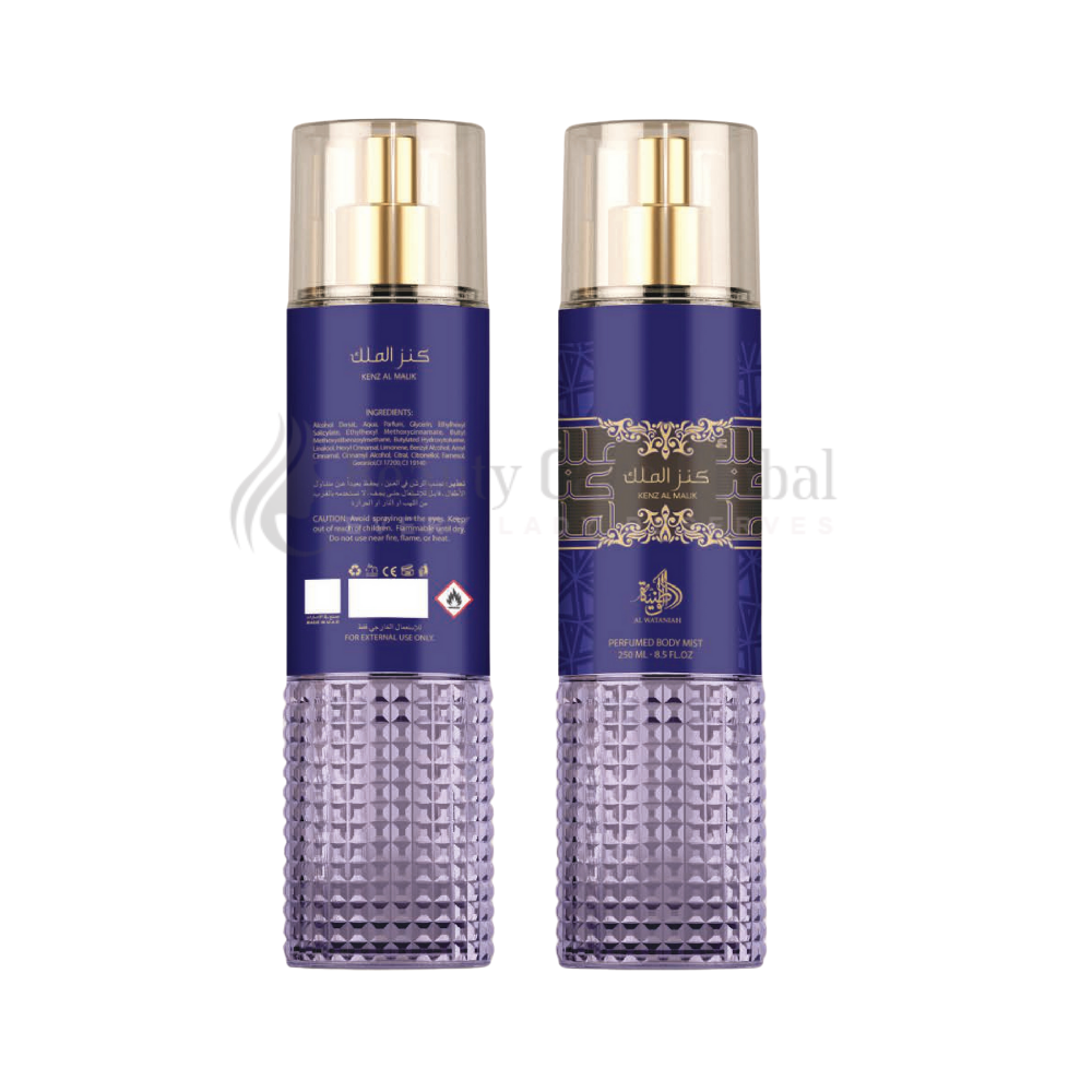 Al Wataniah Perfumed Body Mist 250ml  - Kenz Al Malik mgiełka do ciała