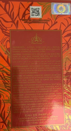 PARIS CORNER KHAIR PEACH DELULU EDP 100ML woda perfumowana unisex