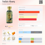 KHADLAJ NAFAIS SHARQ EDP W 100ML woda perfumowana damska