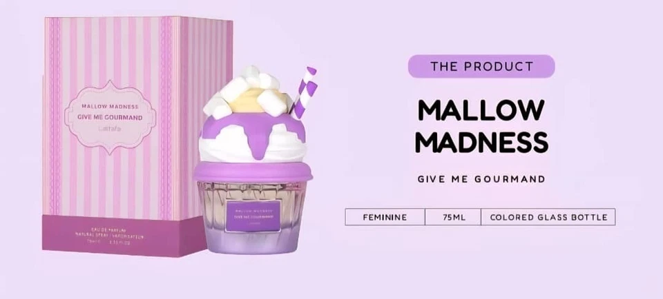 LATTAFA GIVE ME GOURMAND MALLOW MADNESS EDP 75ML woda perfumowana unisex