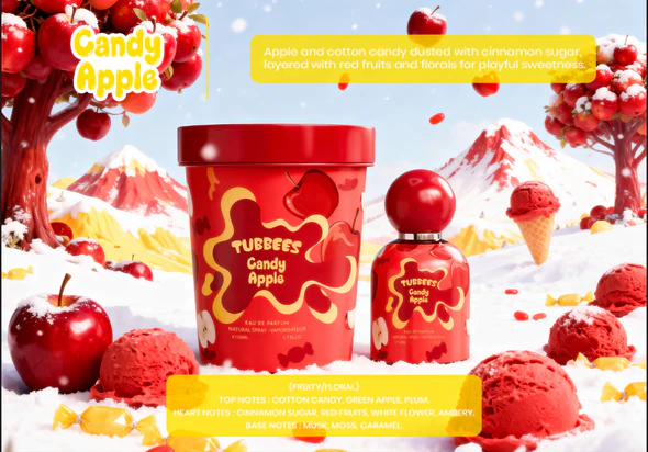 GRANDEUR TUBBEES CANDY APPLE  EDP 50ML woda perfumowana unisex