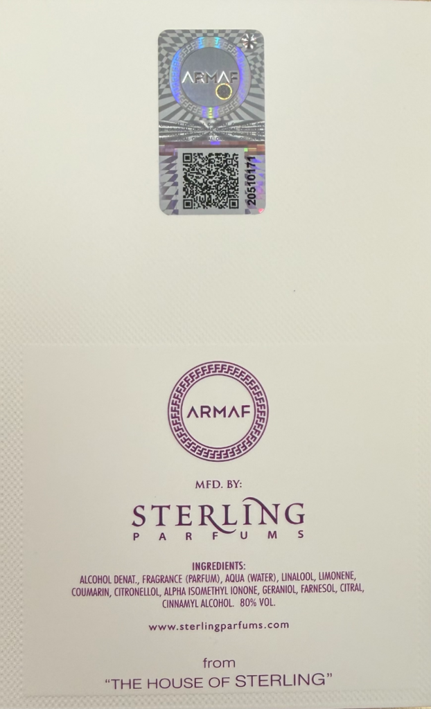 ARMAF CLUB DE NUIT MALEKA EDP 105ML woda perfumowana damska