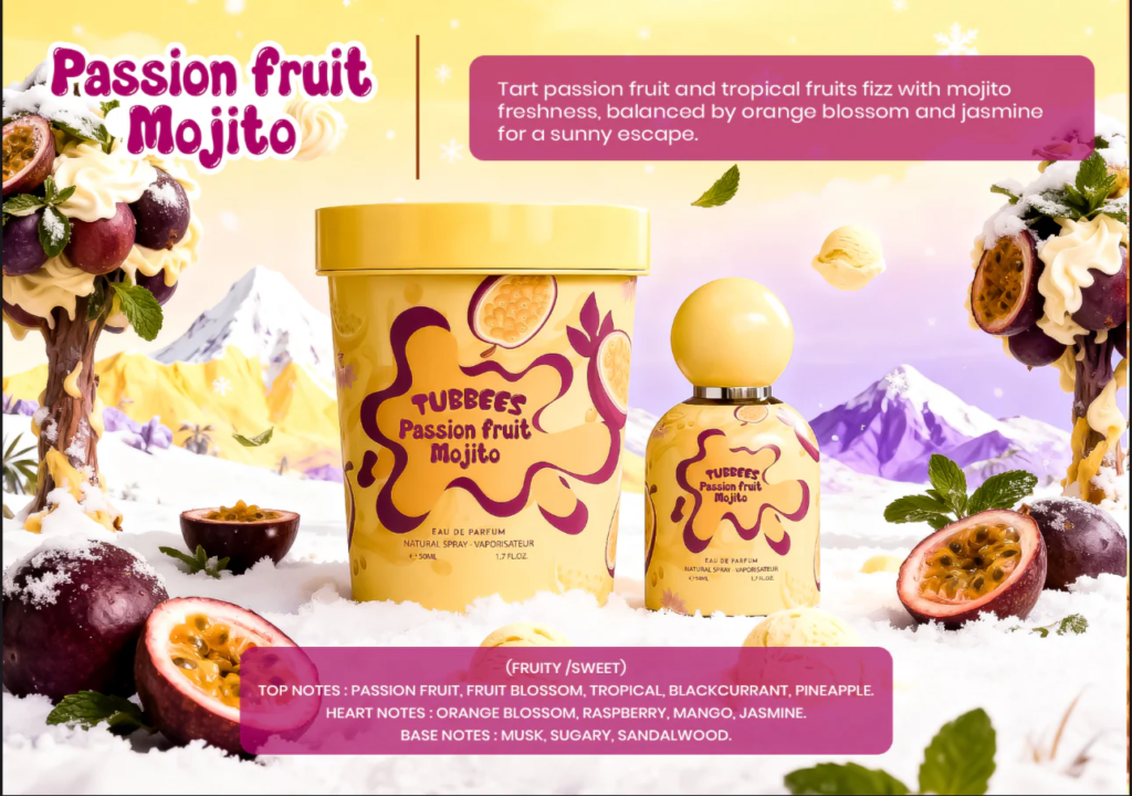 GRANDEUR TUBBEES PASSION FRUIT MOJITO EDP 50ML woda perfumowana unisex