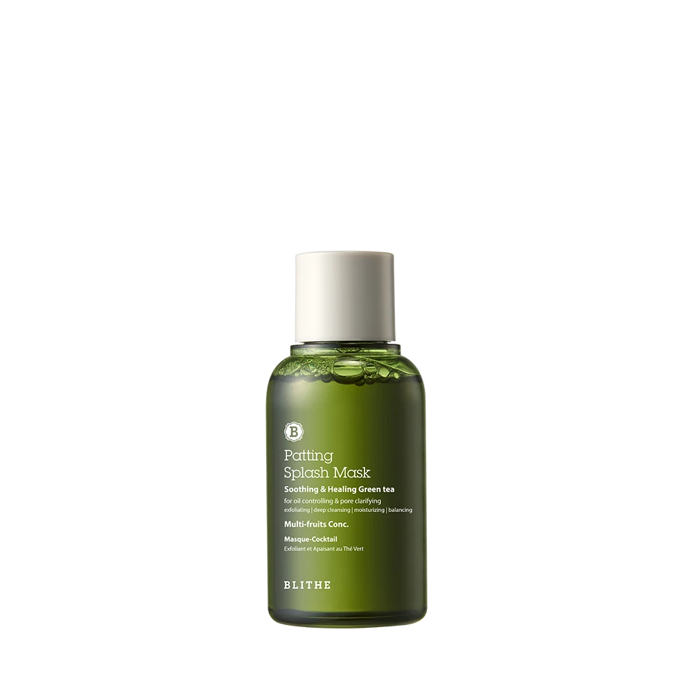 BLITHE PATTING SPLASH MASK SOOTHING & HEALING GREEN TEA 70ML