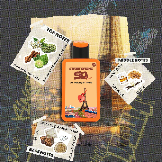 STREET ORIGINS OUI BELONG IN PARIS EDP M 75ML