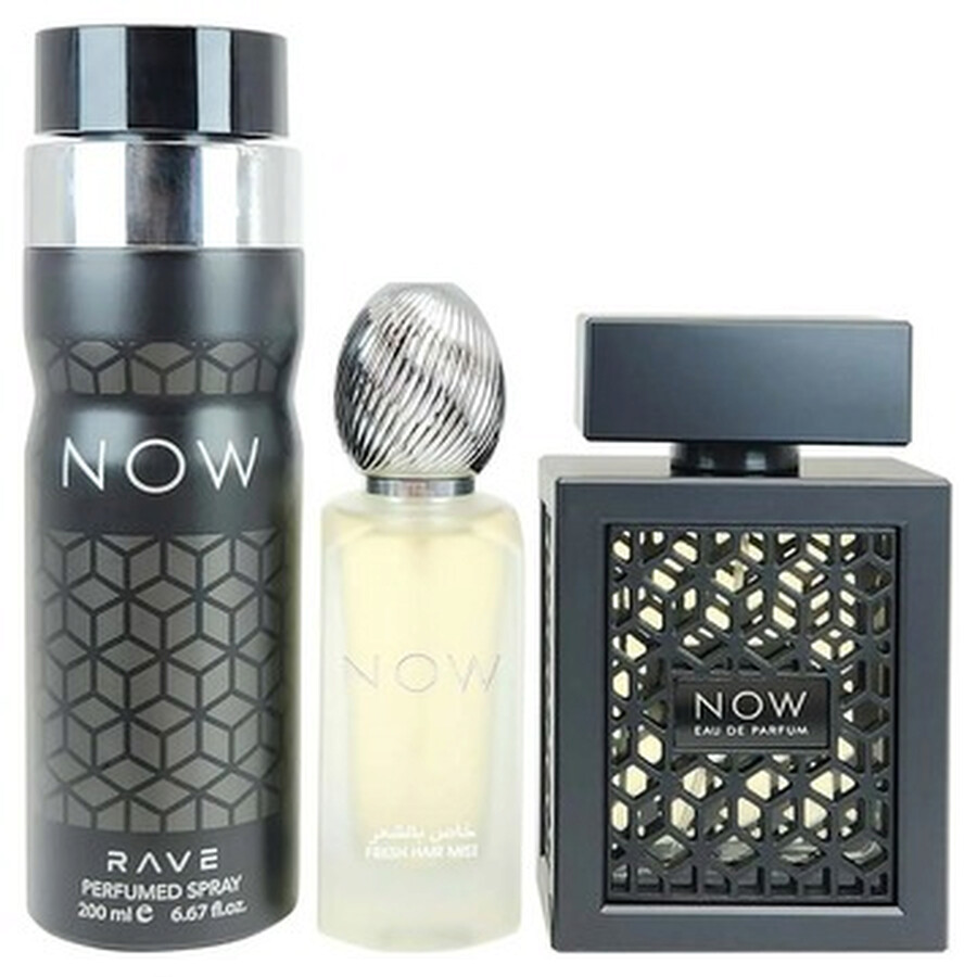 RAVE NOW M 3 PCS GIFT SET EDP 100ML+DEO 200ML+HAIRMIST 50ML